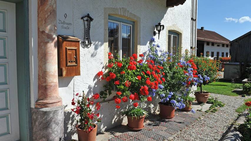 Zimmer für 2 Personen, mit Garten und Balkon - 1