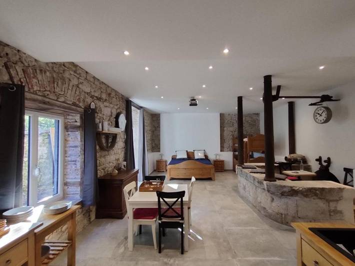 Maison d’hôte pour 4 personnes, avec jardin