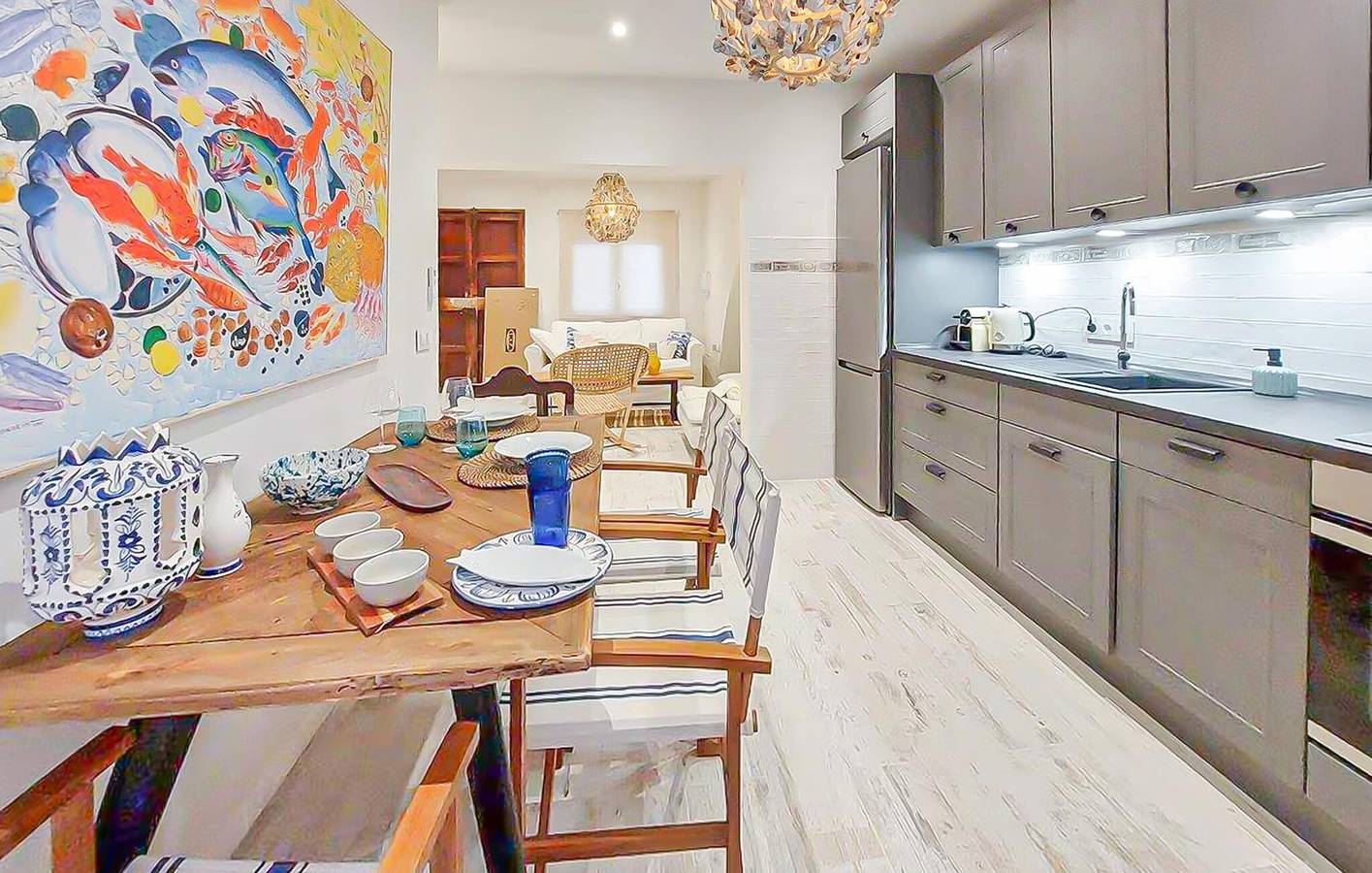 Gemütliche Ferienwohnung 2 km vom Strand Cala en Cranc entfernt in Port d'Andratx, Andratx