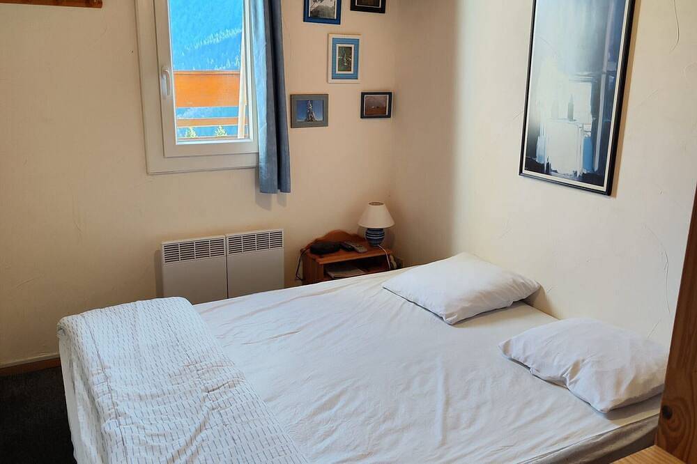 Appartement entier, Appart 2 Pièces Cabine, 200m Pistes, 6 pers, Balcon in La Ferrière, Le Pleynet Les Sept Laux