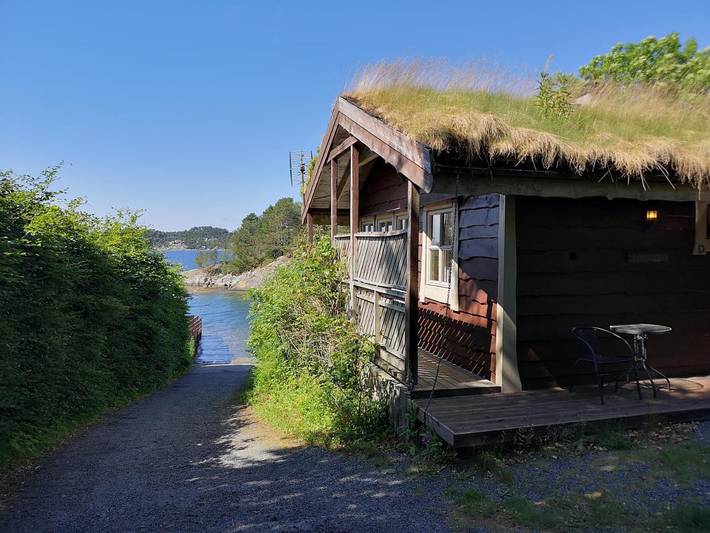 Feriehus for 6 personer, med Terrasse og Hage i tillegg til Utsikt i Bergen