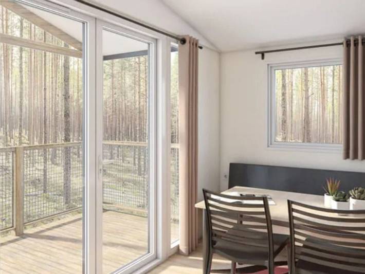 Mobil home pour 5 personnes, avec terrasse et piscine, animaux acceptés à Le Pradet - 2