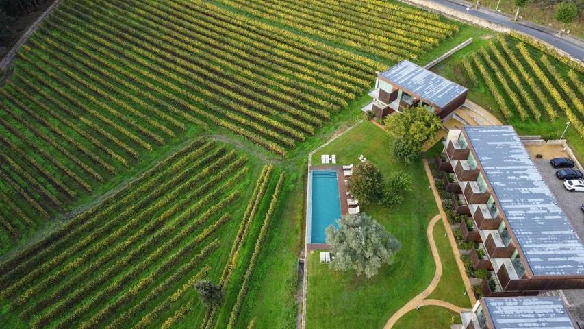 Hôtel pour 10 personnes, avec jacuzzi ainsi que jardin et piscine dans Vila Verde - 4