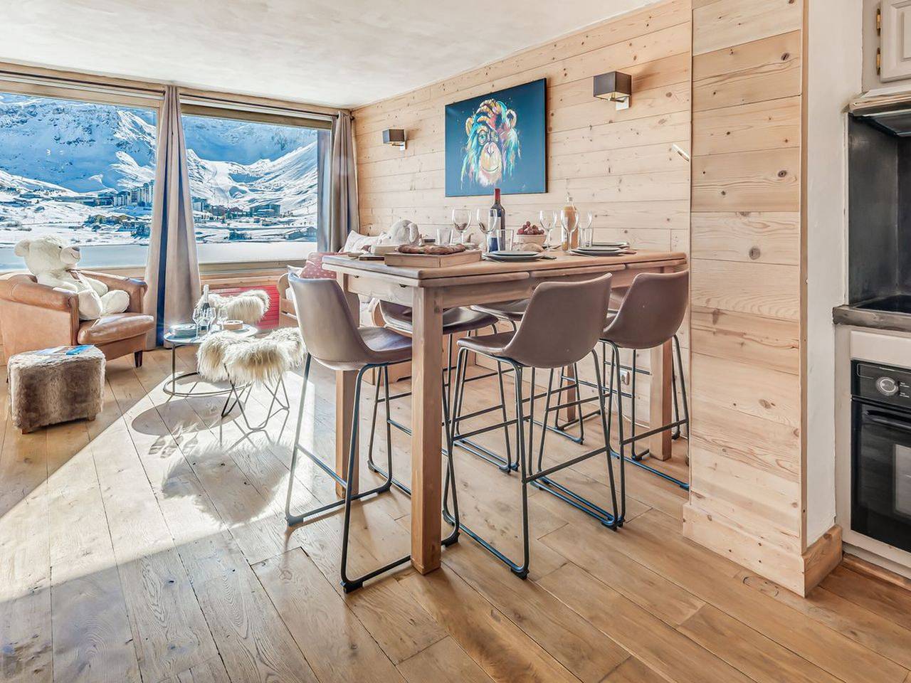 Appartamento intero, Spacious Premium 4-Room Duplex in Tignes with Wifi in Tignes, Parco Nazionale della Vanoise