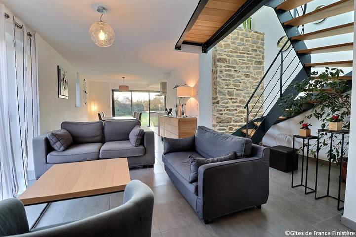 Gîte für 5 Personen, mit Terrasse und Garten - 1