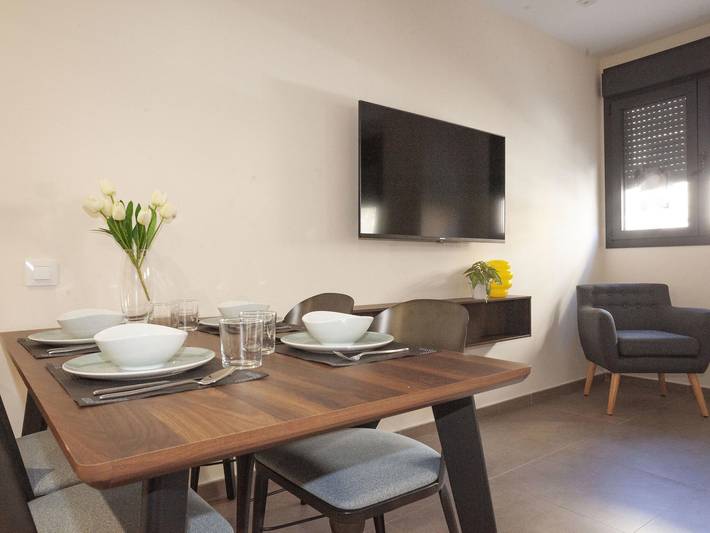 Gîte pour 4 personnes, avec balcon/terrasse, adapté aux familles à Cáceres - 4