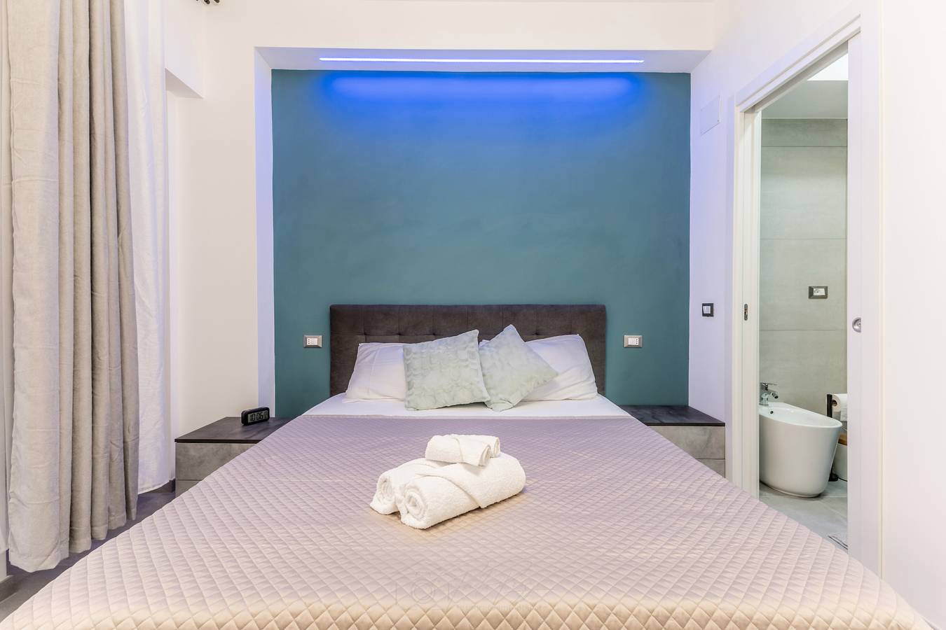 Habitación 'Gordiani Guest House - Green' con balcón, Wi-Fi y aire acondicionado in Roma, Provincia de Roma