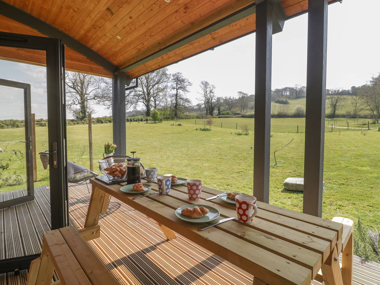 Chalet für 4 Personen mit Garten in West Pennard, Somerset