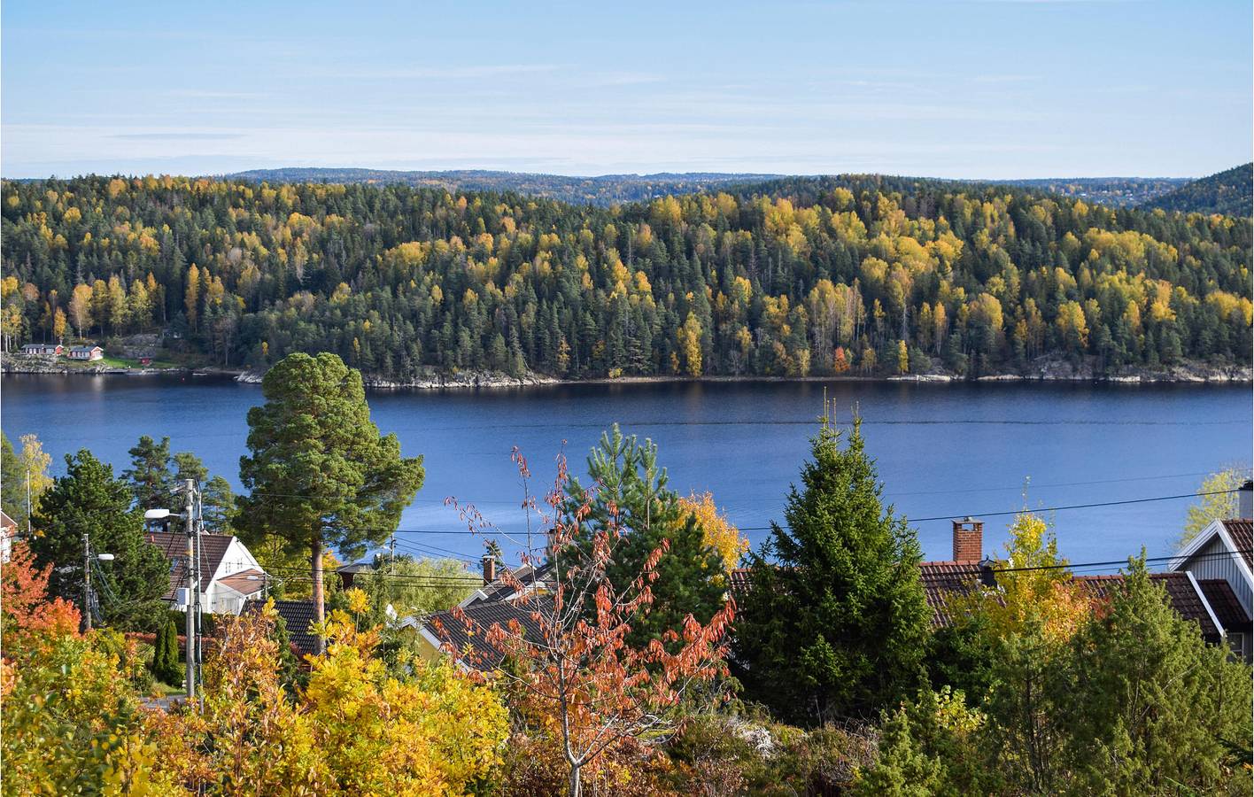 Ferienhaus für 5 Personen mit Garten in Røyken
