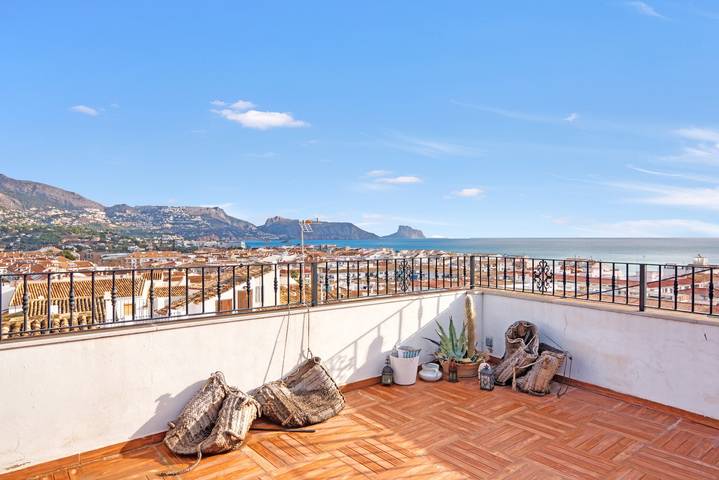 Casa de vacaciones 'Ca Xotxim' con terraza privada y aire acondicionado in Platja de l'Espigó (Altea), Altea