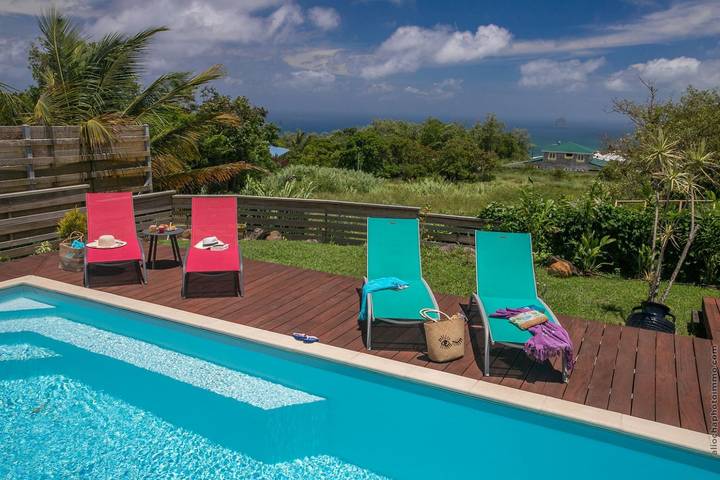 Location de vacances pour 6 personnes, avec jardin ainsi que piscine et terrasse à Sainte-Luce - 4