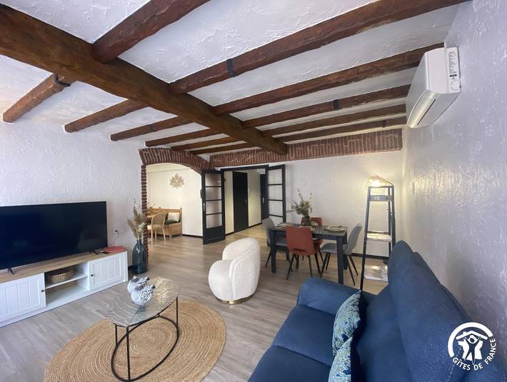 Gîte für 4 Personen, mit Terrasse