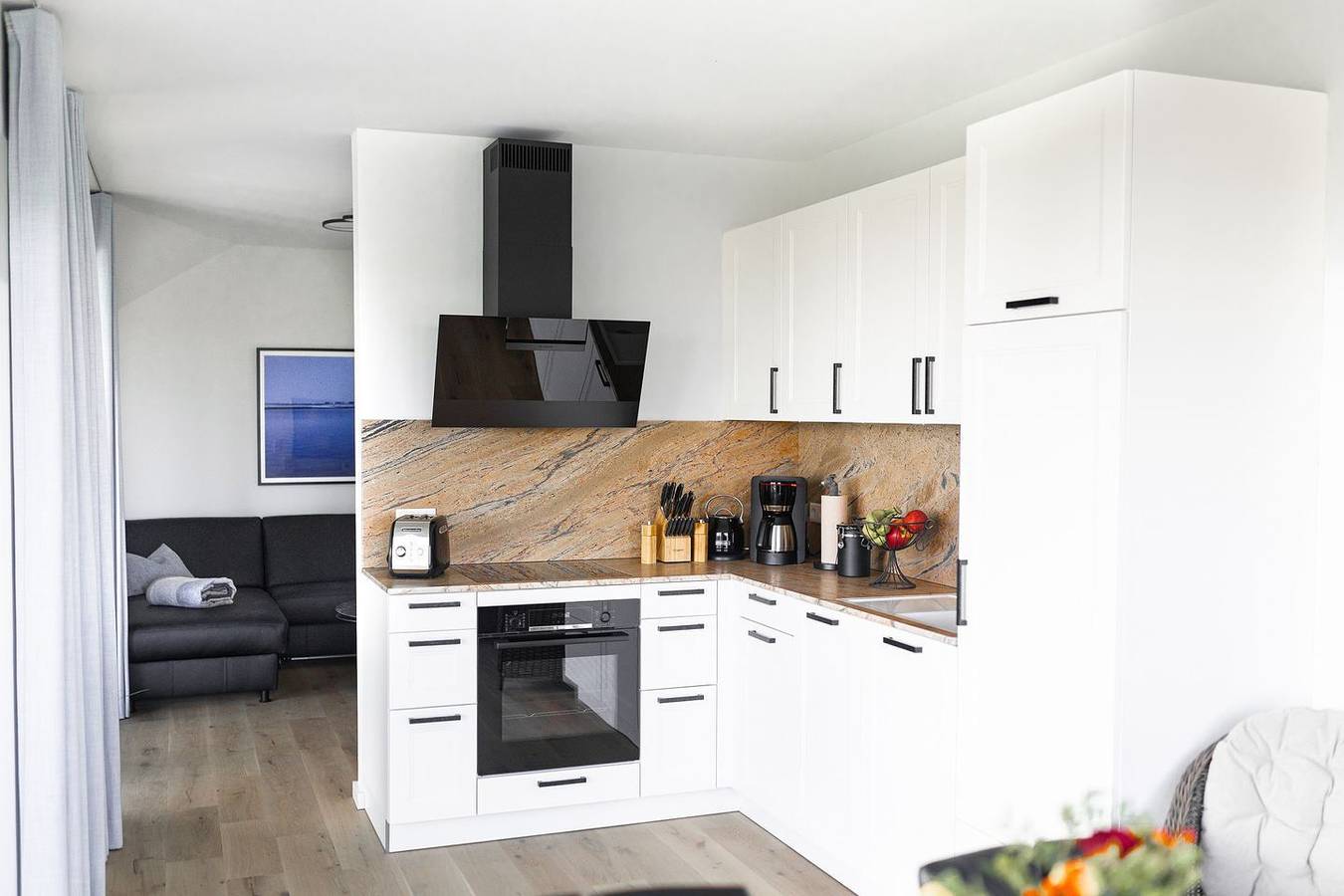 Ganze Wohnung, The View A15 Mole 15 - Meerblick, gemein. Sauna, Hundefreundlich, Parkplatz in Badestrand Dagebüll, Dagebüll