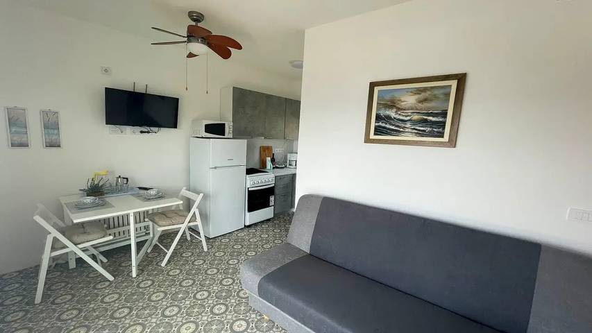 Ferienwohnung für 3 Personen, mit Garten