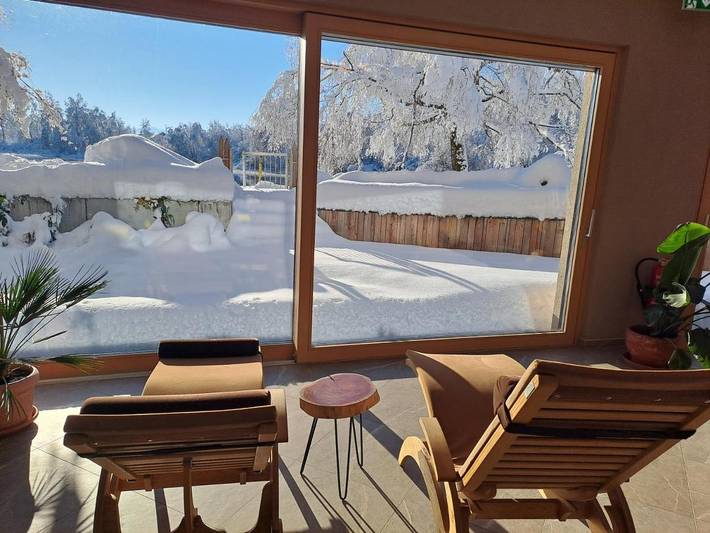 Hotel für 2 Personen, mit Seeblick und Sauna sowie Ausblick und Garten in Sulzberg - 4