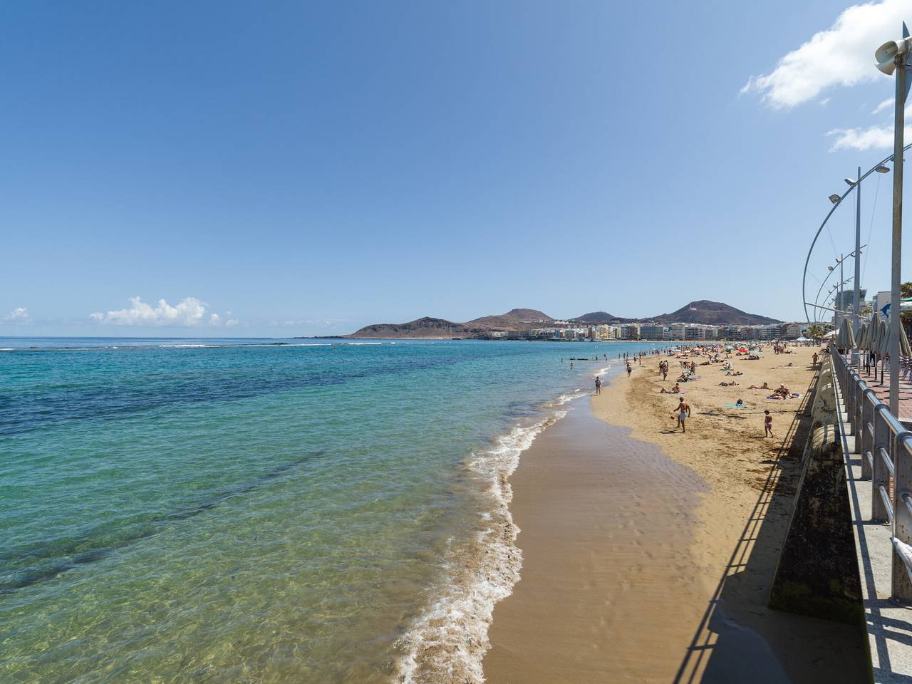 Studio entier, Charmant appartement moderne à Las Canteras pour 2 pers. in Las Palmas de Gran Canaria Centre, Las Palmas de Gran Canaria