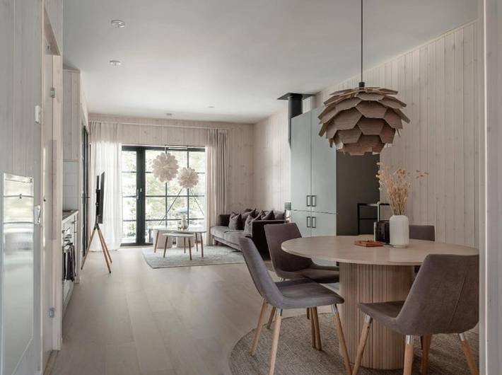 Hus för 5 Personer, med utsikt samt bastu och pool och terass i Sälen