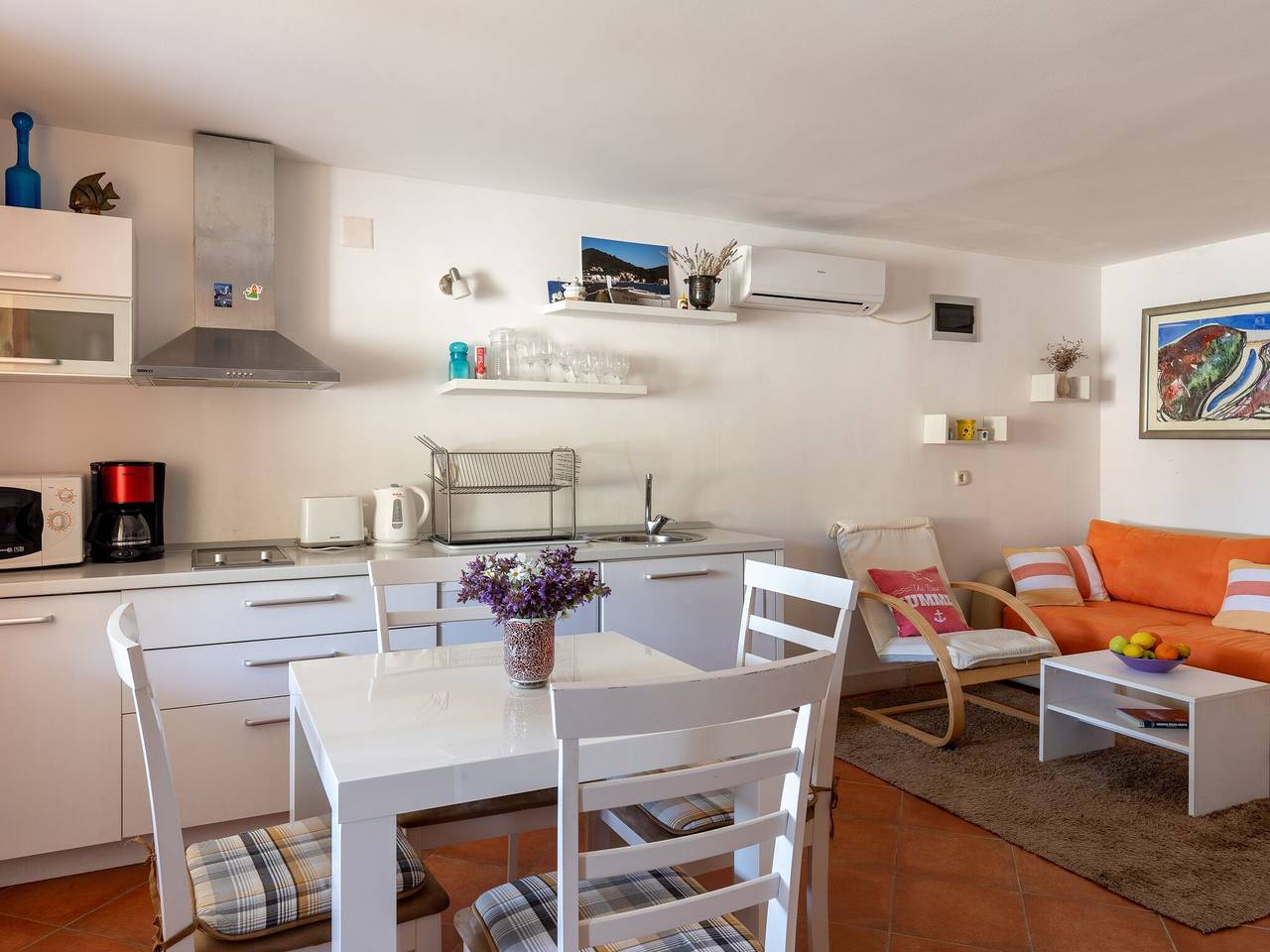 Holiday Home Anima Maris- Duplex Two Bedroom Holiday Home with Terrace and Sea View in Ston, Dubrovnik-Neretva