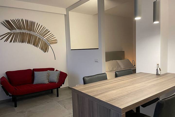 Ferienwohnung für 3 Personen, mit Garten und Ausblick sowie Terrasse und Pool in Marche - 3