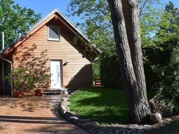 Ferienhaus für 4 Personen, mit Garten und Terrasse sowie Seeblick am Plauer See