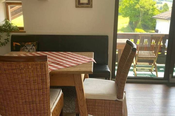 Ferienwohnung für 4 Personen, mit Balkon und Garten