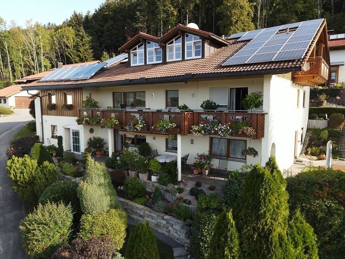 Ferienhaus für 3 Personen, mit Balkon und Garten in Schönberg (Bayern)