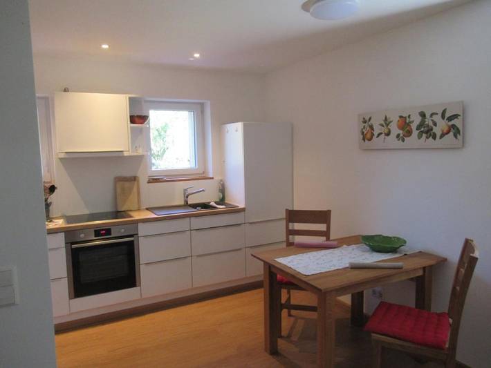 Ferienwohnung für 4 Personen, mit Garten und Ausblick