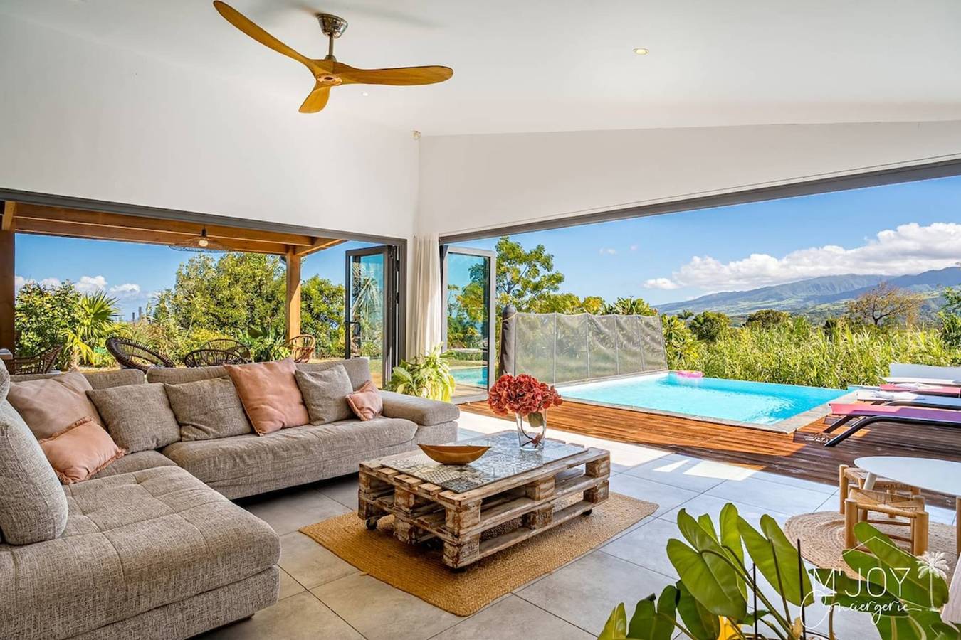 Casa Hawa - Heated swimming pool – Sea and mountain view in Saint-Pierre (Réunion), Reunión