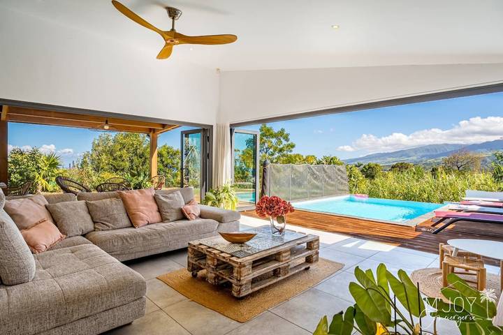 Casa Hawa - Heated swimming pool – Sea and mountain view in Saint-Pierre (Réunion), Reunión
