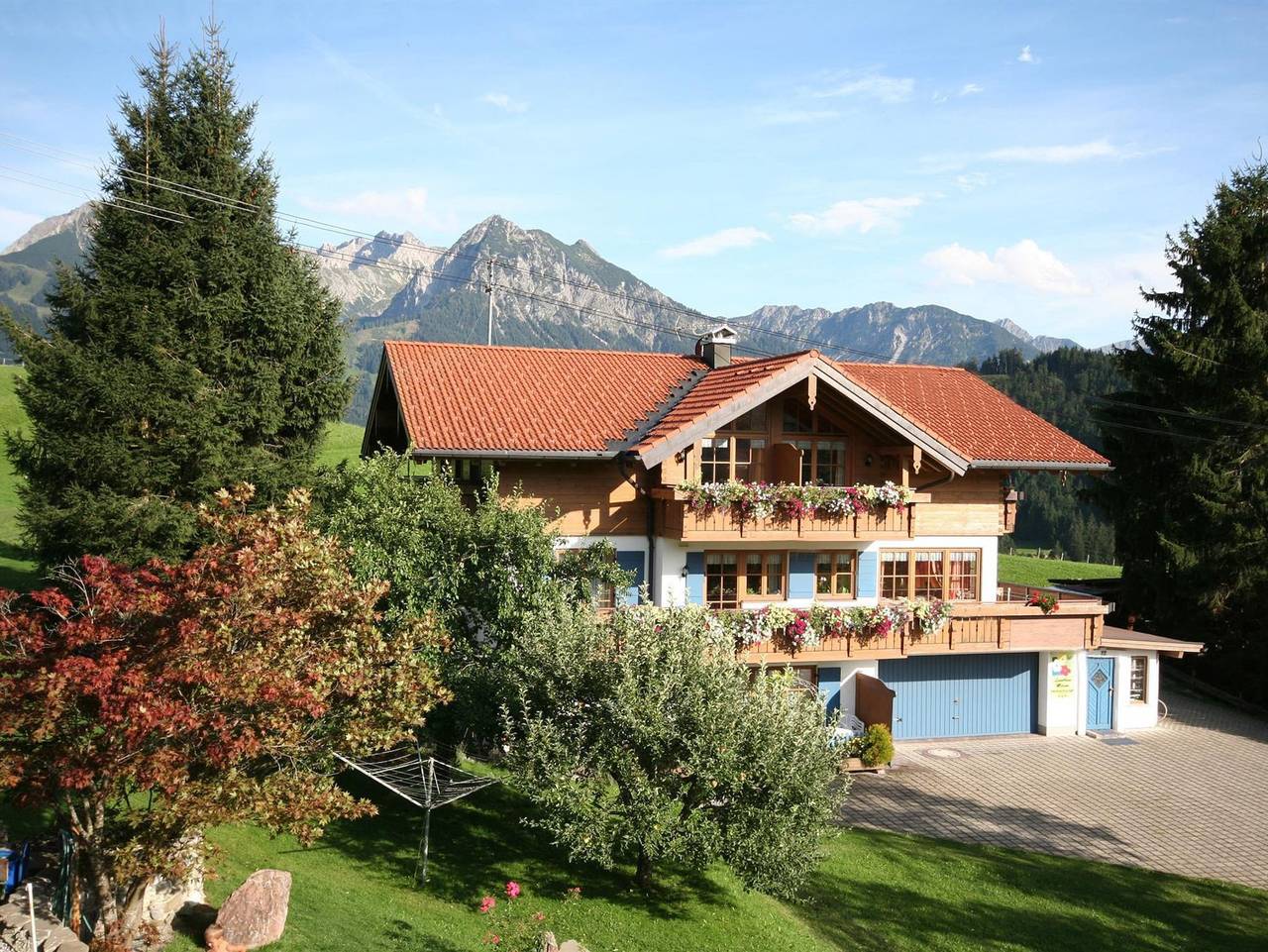 Ganze Ferienwohnung, Landhaus Milena - Ferienwohnung 1 - 2-Raum mit Terrasse in Obermaiselstein, Bayerisch Schwaben