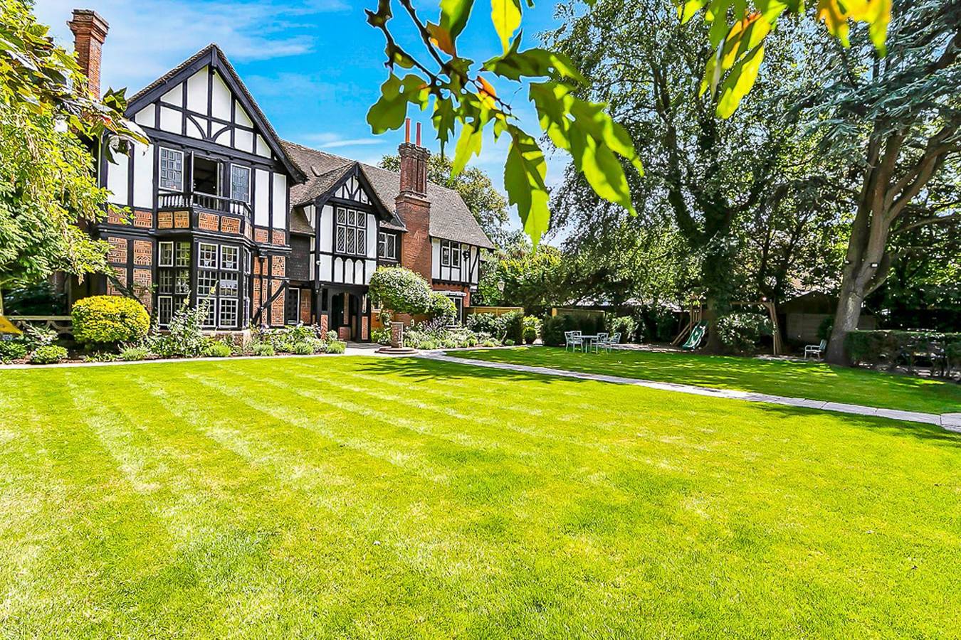 Highbury Mansion in Bournemouth, South West England