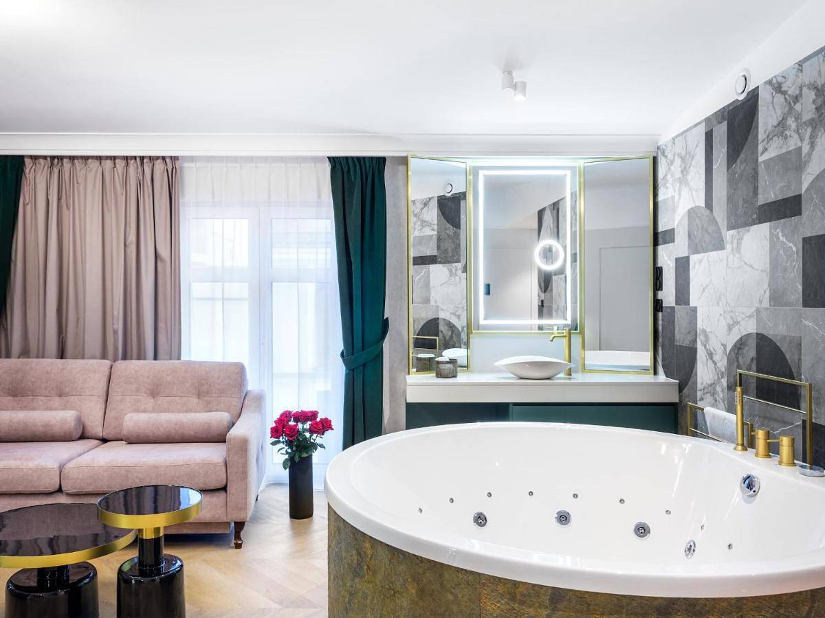 Studio with Spa Bath in Cracovia, Pequeña Polonia (región histórica)