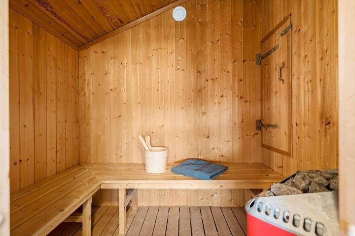 Ferienhaus mit Meerblick für 6 Personen, mit Terrasse und Sauna sowie Whirlpool in Grønhøj Strand - 3