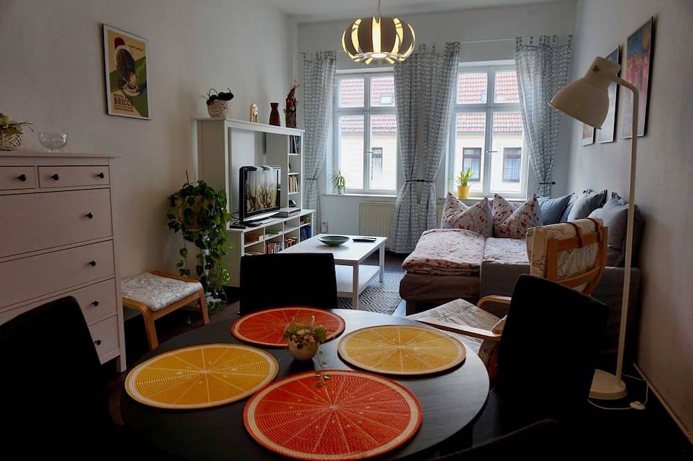 Ganze Wohnung, Doppelzimmer mit separater Küche - .Ferienwohnung Rösterei Arabica in Torgau, Nordsachsen