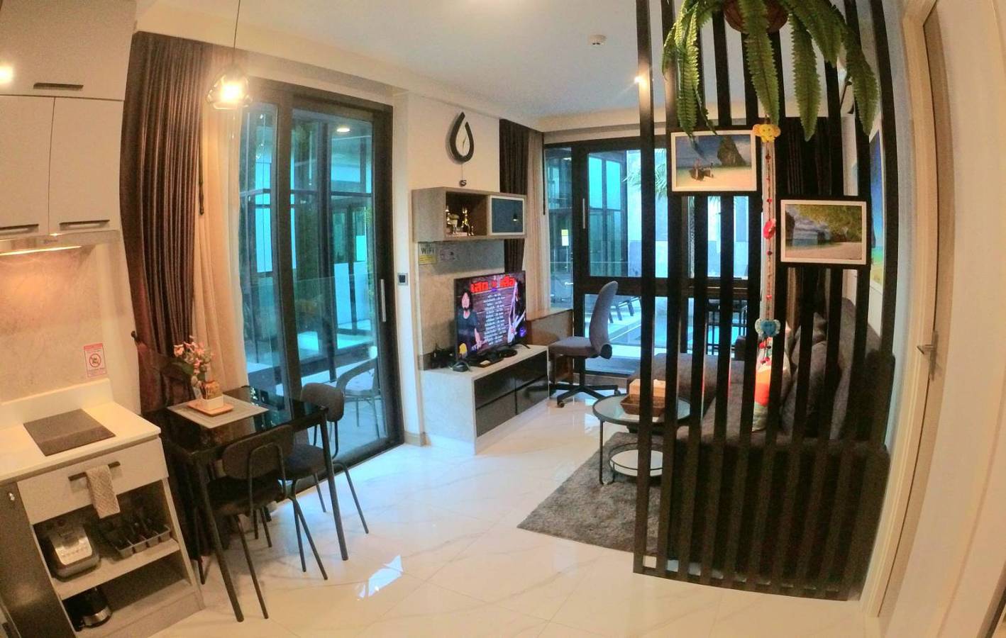 Ganze Wohnung, Bo205 - Schöner Zugang zum Pool, 1 Schlafzimmer, 300 m zum Strand von Ao Nang in Ao Nang, Krabi Provinz