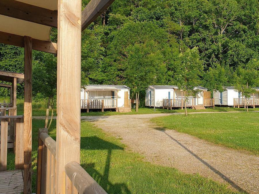 Village des Bons-Hommes au Pré Cathare - Mobilheim 6 personen - 2 Schlafzimmer 2 Badezimmer in Lavelanet, Ariège