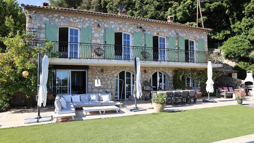 Vakantiehuis voor 9 personen, met zwembad en tuin, met huisdier in Grasse