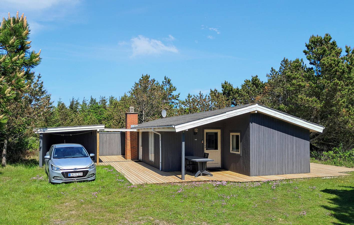 Feriehus for 5 personer med have in Thisted, Thy Nationalpark