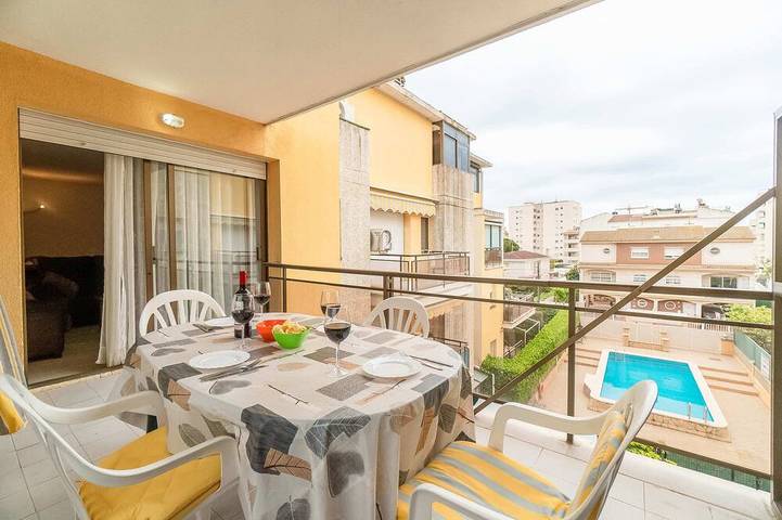 Apartamento de vacaciones para 4 personas, con piscina - 1