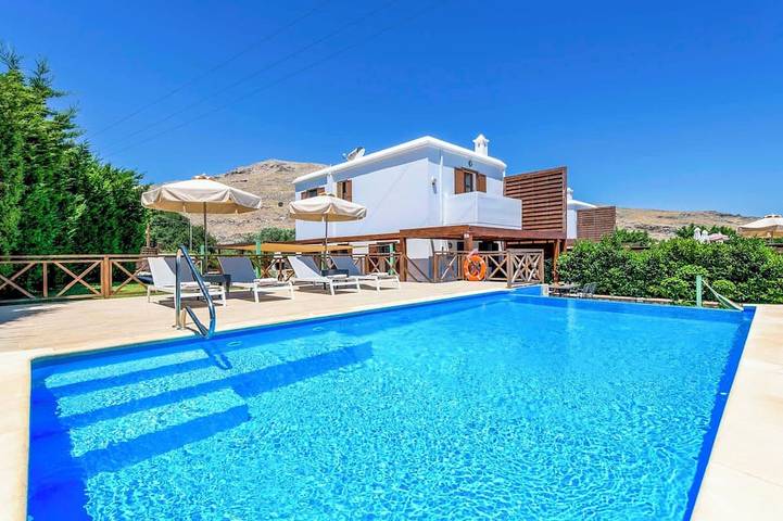 Holiday rental for 4 people, with balcony in Lindos