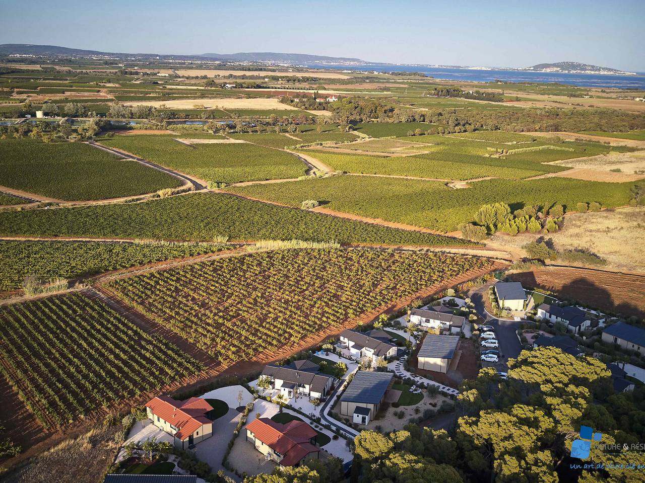 Chalet 3 chb, 2 sde, domaine sécurisé avec piscine chauffée, proche plages Méditerranée in Pomérols, Côte d'Améthyste