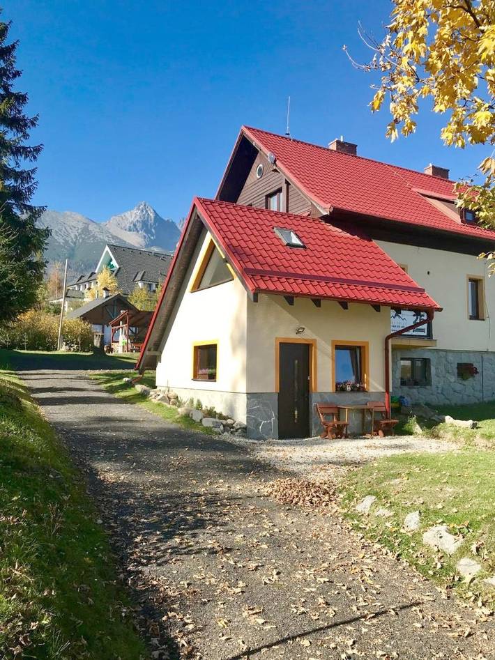 Dom dla 3 osób, z Balkon i Taras oraz Ogród i Widok w Tatrzańska Łomnica