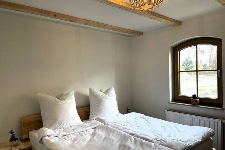 Ganze Wohnung, Ferienhaus Heimatliebe - Ferienhäuser Krabat-Mühle Schwarzkollm in Hoyerswerda, Lausitzer Seenland