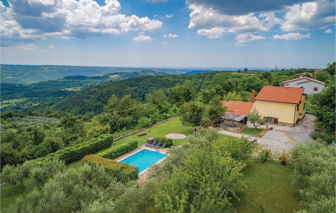 Ferienhaus für 8 Personen mit Garten in Grožnjan, Općina Grožnjan