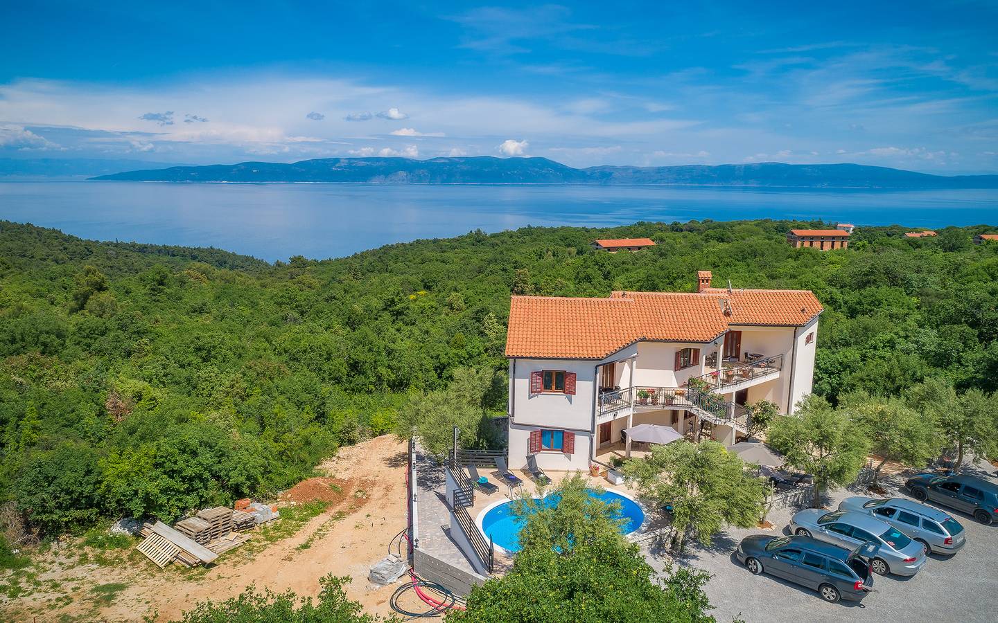 Apartamento entero, Apartamento de vacaciones para 3 personas con piscina in Drenje, Costa Este De Istria