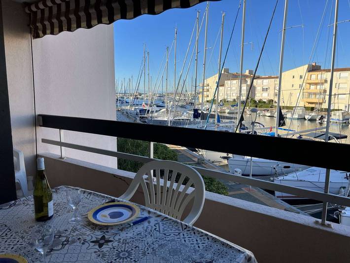 Gîte pour 4 personnes, avec terrasse dans La plagette (Cap d'Agde)