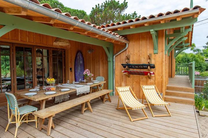 Ferienhaus für 15 Personen, mit Ausblick und Garten sowie Pool in Lège-Cap-Ferret - 4