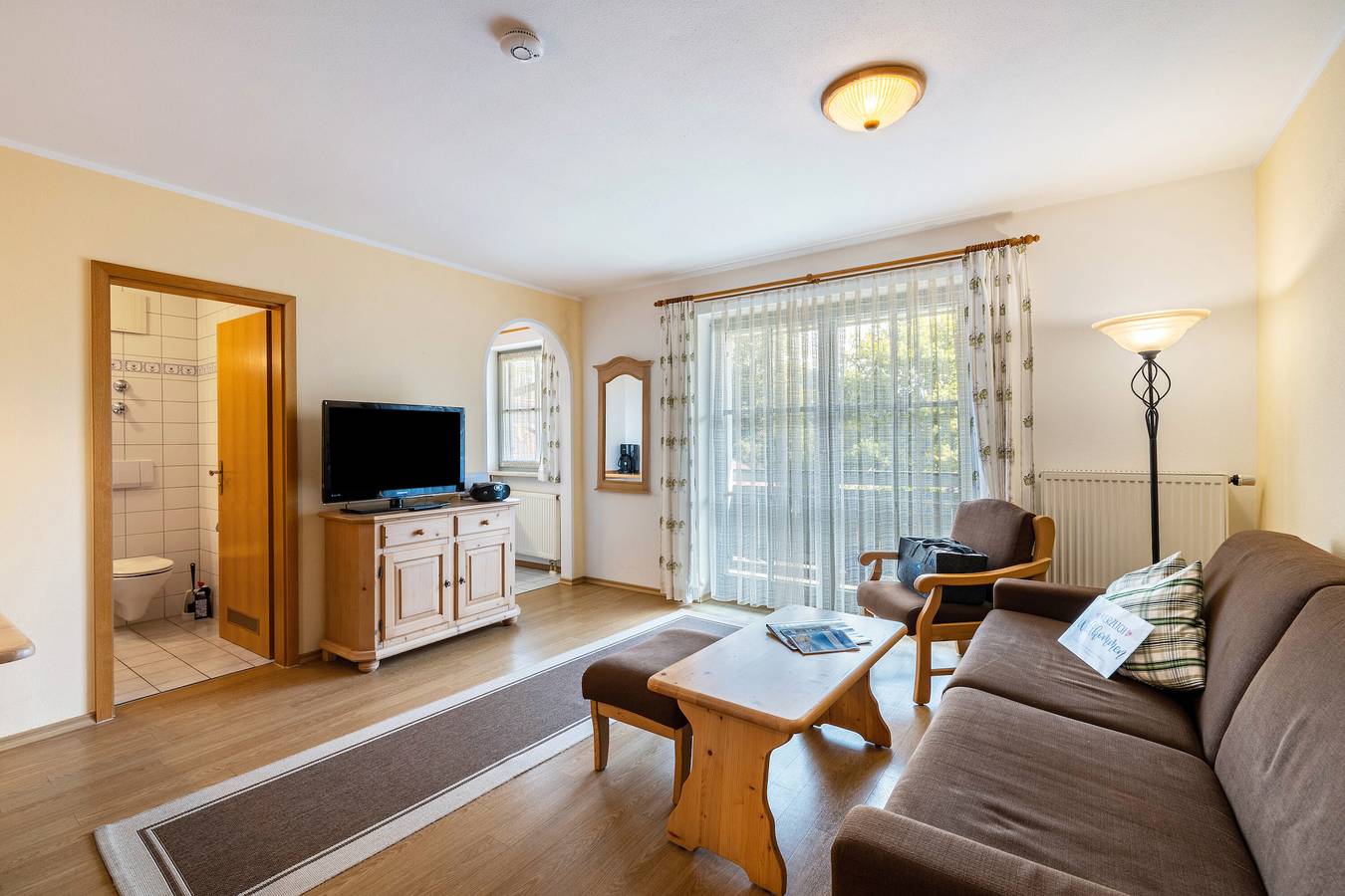 Ganze Wohnung, Apartment 'Brünnstein- Nr 61' mit Bergblick, Gemeinschaftspool und Sauna in Oberaudorf, Bayerische Alpen