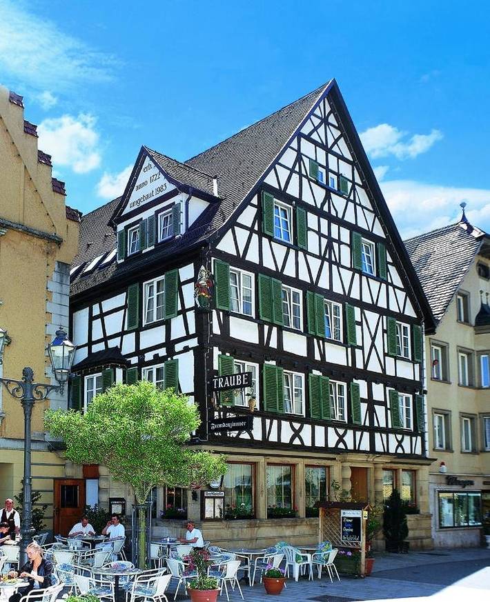 Hotel, mit Terrasse und Ausblick in Sigmaringen
