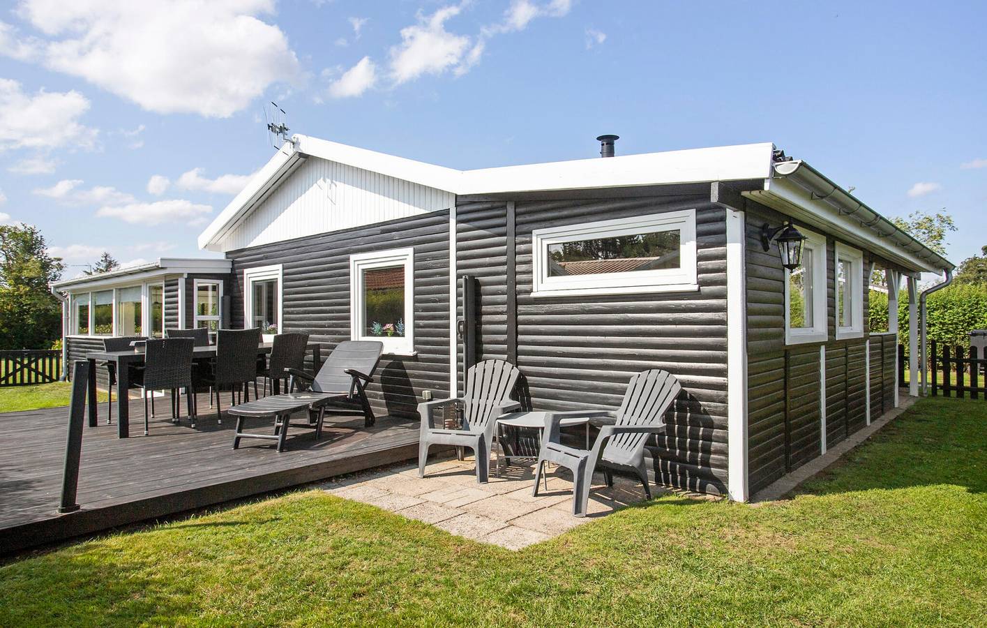 Holiday home for 6 people with garden in Diernæs, Haderslev